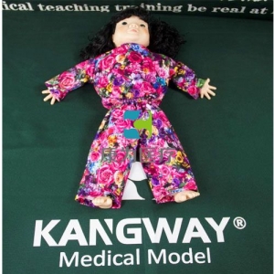 “康為醫療”高級唐氏綜合癥嬰兒護理模型,唐氏寶寶護理模型,唐氏寶寶模型