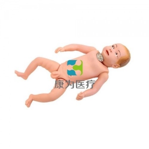 “康为医疗”高级婴儿气管切开护理模型,新生儿气管切开护理模型